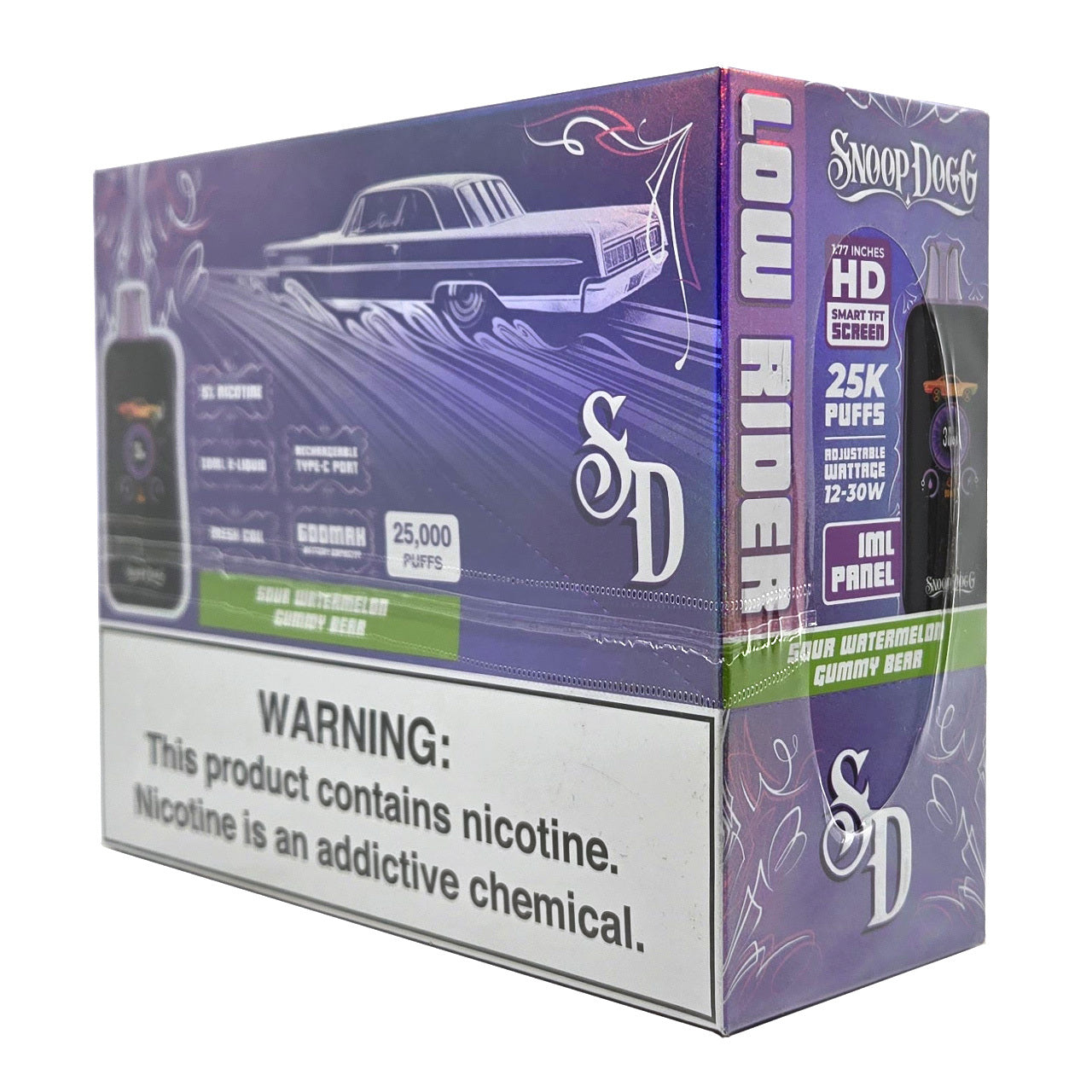 Snoop Dogg Low Rider - 20ml Disposable Pack of 5 Snoop Dogg Low Rider - 20ml Disposable Pack of 5